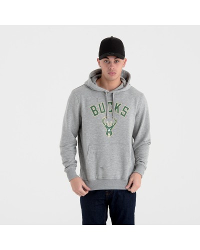 Sudaera NEW ERA Milwaukee Bucks Team Logo Grey