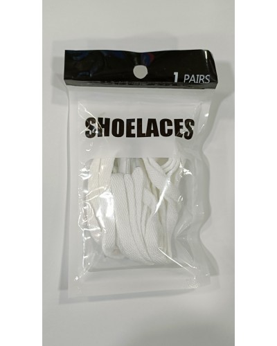 Cordones Blancos 120cm (Blanco)