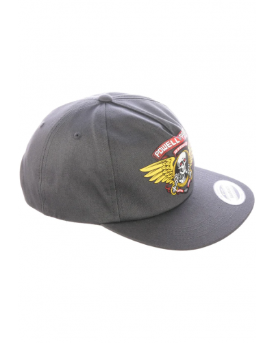 Gorra snapback Powell Peralta Winged Ripper charcoal