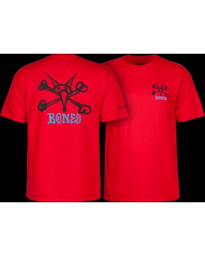 Camiseta POWELL PERALTA "Rat Bones" Red