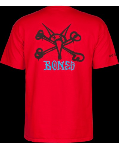 Camiseta POWELL PERALTA "Rat Bones" Red