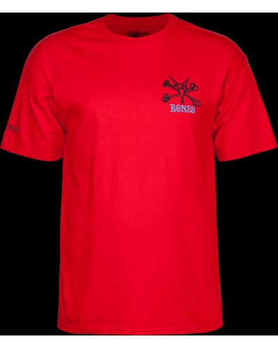 Camiseta POWELL PERALTA "Rat Bones" Red