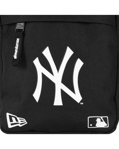 Bandolera New Era NY Yankees black logo white