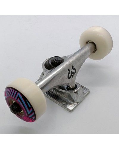 Ejes skateboard completos Imagine blue pink