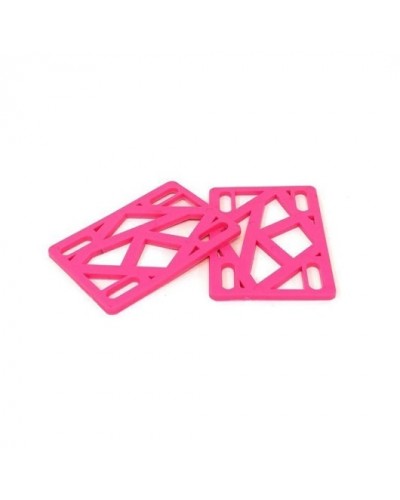 Riser elevador skateboard Krooked pink 1/8