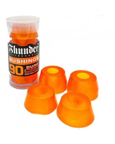 Gomas skateboard Thunder 90 DURO medium naranjas