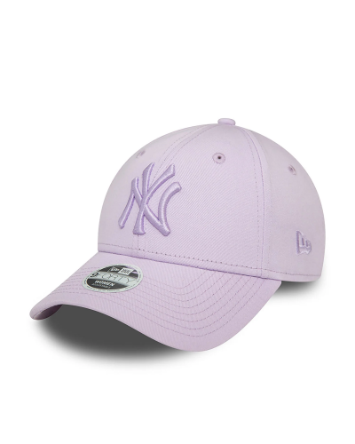 Gorra strapback NY Yankees League Essential 9FORTY Light Purple