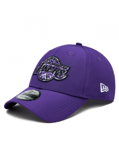 Gorra curva strapback 9 Forty New Era Los Angeles Lakers  purple