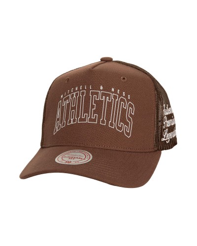 Gorra trucker Mitchell & Ness Branded Athletics brown