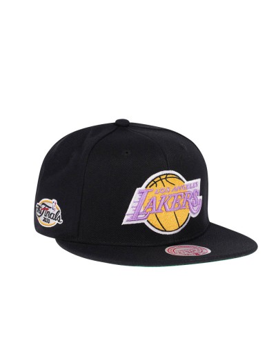 Gorra plana snapback Mitchell & Ness Los Angeles Lakers black