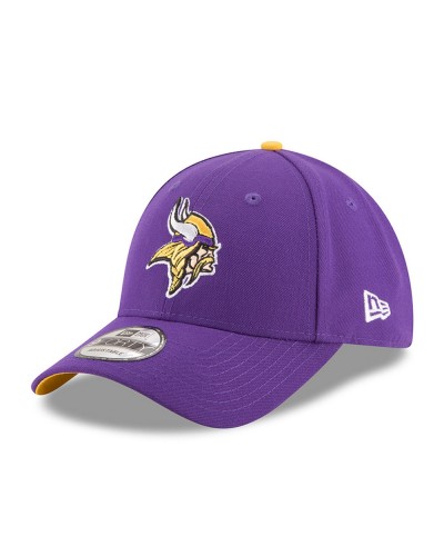 Gorra 9Forty New Era cierre velcro Minnesota Vikings The League Light Purple