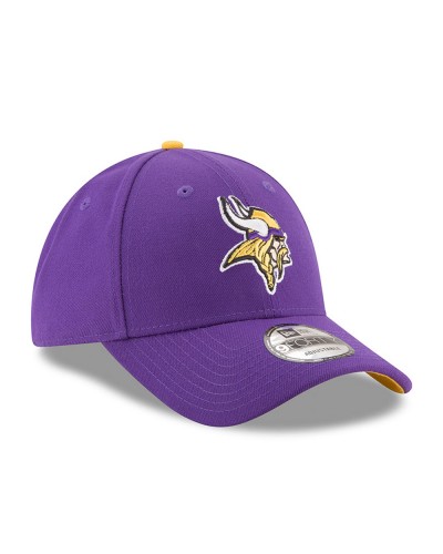 Gorra curva 9Forty New Era cierre velcro Minnesota Vikings The League Purple