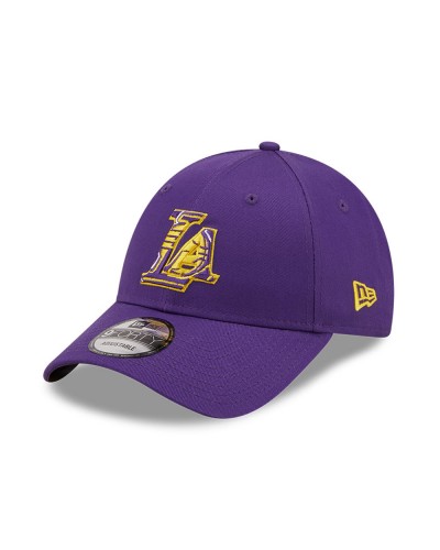 Gorra 9Forty New Era strapback LA Lakers NBA Team Logo Purple