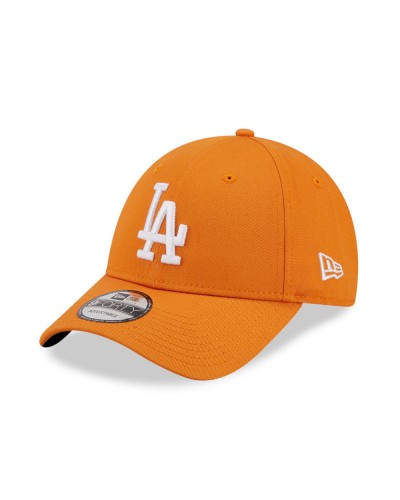 Gorra curva 9Forty New Era Strapback LA Dodgers MLB League Essential Orange