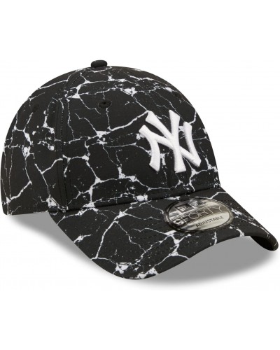 Gorra Curva 9Forty New Era Strapback NY Yankees Marble Black