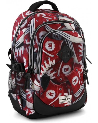 Mochila Pro Dg HS Tracks burgundy black