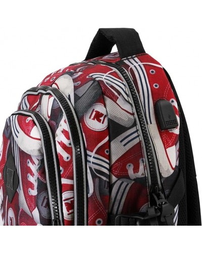 Mochila Pro Dg HS Tracks burgundy black