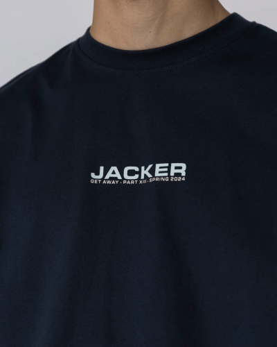 Camiseta Jacker Passio Garo navy