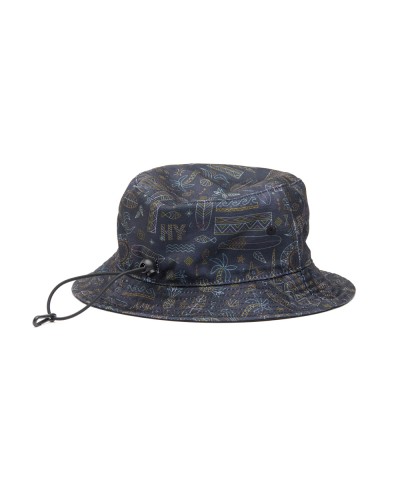 Bucket hat reversible Hydroponic Tribal charcoal