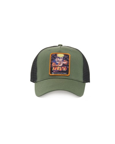 Gorra trucker Hydroponic x Naruto green black