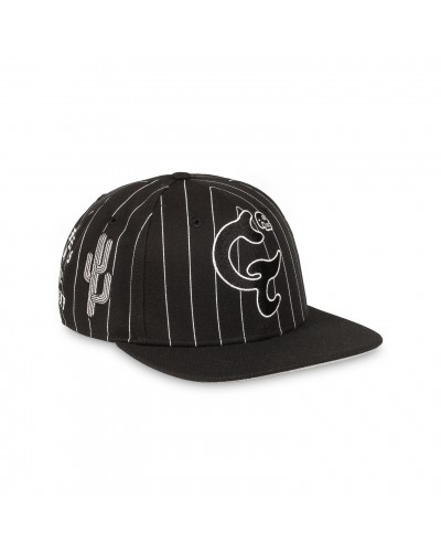 Gorra plana snapback Grimey Causing Panic black