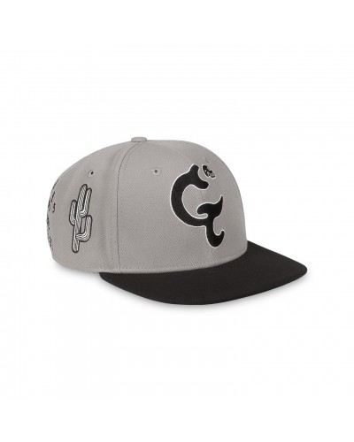 Gorra plana snapback Grimey Causing Panic grey black