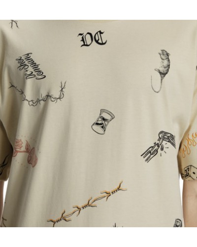 Camiseta DC Shoes Scribble birch print