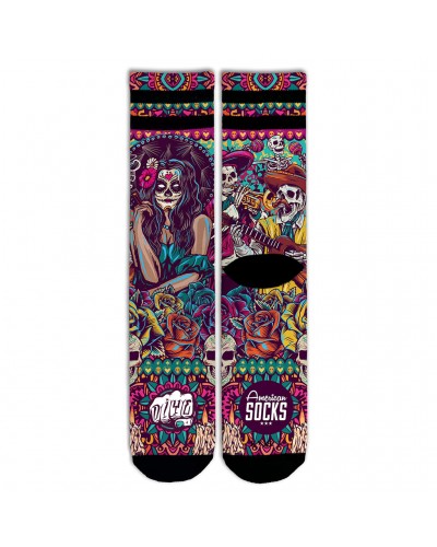 Calcetines American Sox Dia de los Muertos Signature