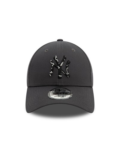 Gorra curva strapback New Era NY Yankees Seasonal Infill charcoal