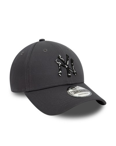 Gorra curva strapback New Era NY Yankees Seasonal Infill charcoal