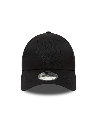 Gorra curva strapback New Era Celtic Glasgow black black