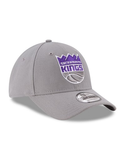 Gorra curva cierre velcro New Era Sacramento Kings grey