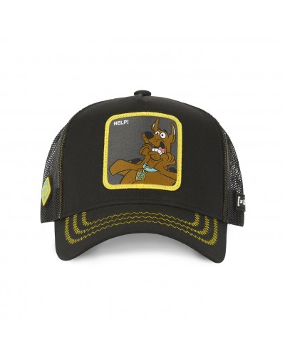 Gorra trucker CapsLab Scooby Doo black yellow