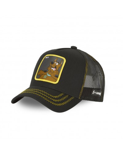 Gorra trucker CapsLab Scooby Doo black yellow