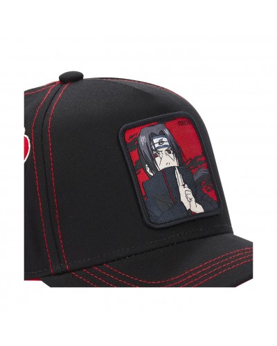 Gorra trucker CapsLab Naruto Itachi black red