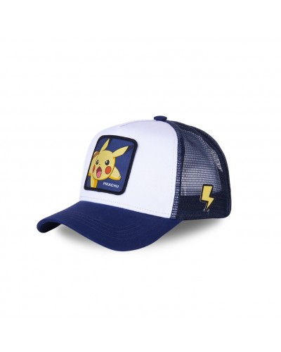 Gorra trucker CapsLab Pikachu navy white