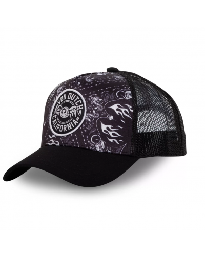 Gorra trucker Von Dutch black patch