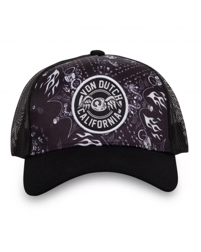 Gorra trucker Von Dutch black patch