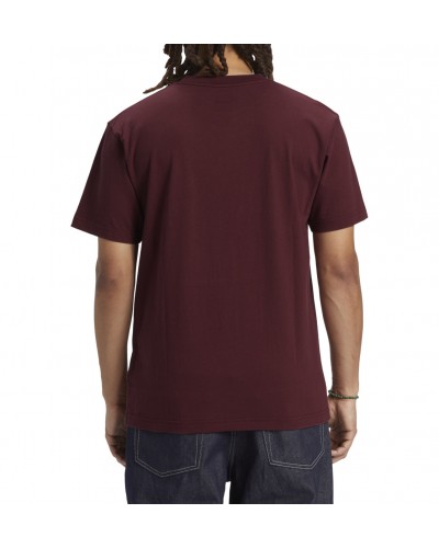 Camiseta DC Shoes Rebuild tawny port