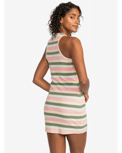 Vestido Roxy Back to Beautiful agave green