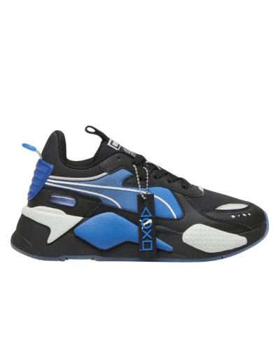 Zapatillas Puma RS-X PlayStation black team royal