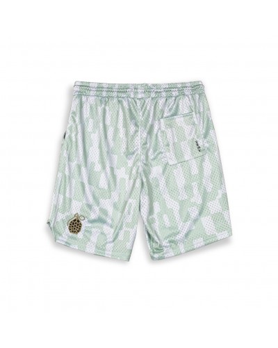 Shorts basket Grimey Lucky Dragon mesh green white