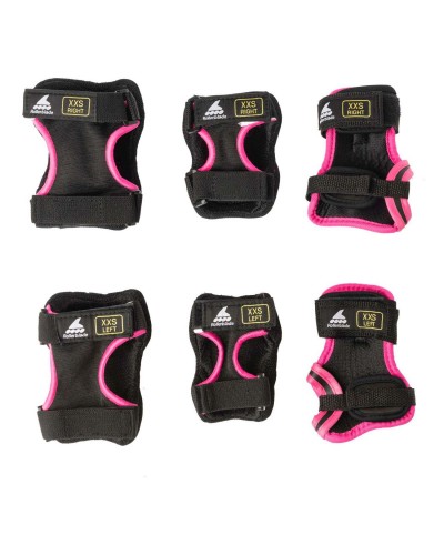 Pack Protecciones Junior Rollerblade Skate Gear black pink