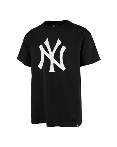 Camiseta 47 Brand NY Yankees Classic Back Logo jet black