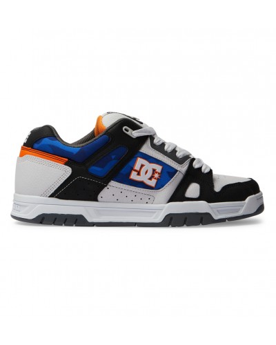 Zapatillas DC Shoes Stag white blue orange