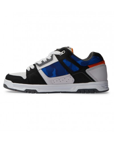 Zapatillas DC Shoes Stag white blue orange