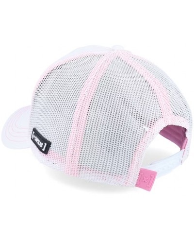 Gorra trucker Capslab Barbie white pink