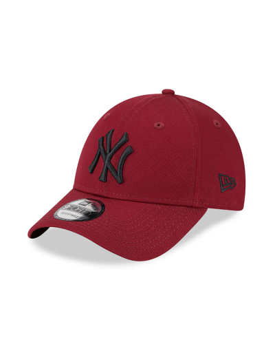 Gorra curva New Era 9Forty strapback NY Yankees burgundy black