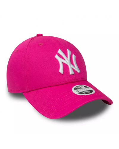 Gorra curva chica New Era 9Forty NY Yankees dark pink