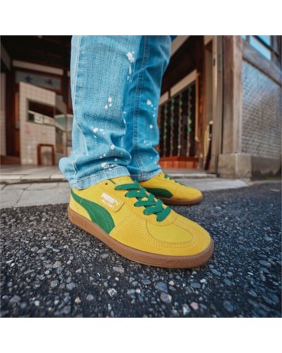 Zapatillas Puma Palermo yellow green